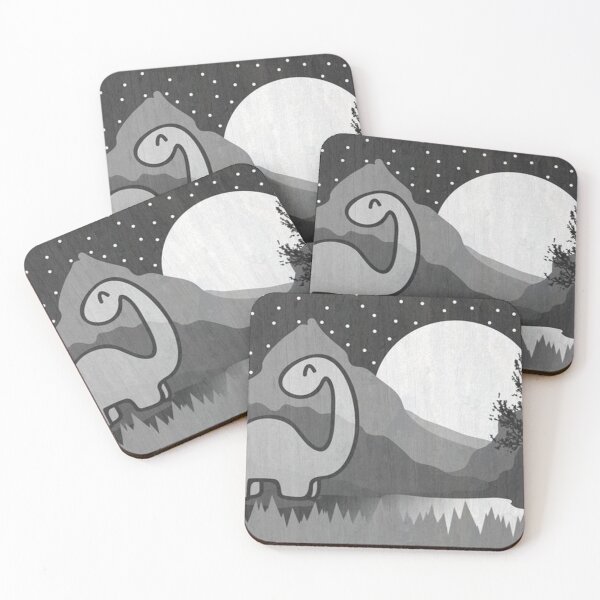 Item preview, dinosaur at night designed and sold by Catherine  Milchard.