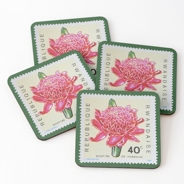 Item preview, Sceptre Flower 1968 Vintage Stamp designed and sold by StampCollection.