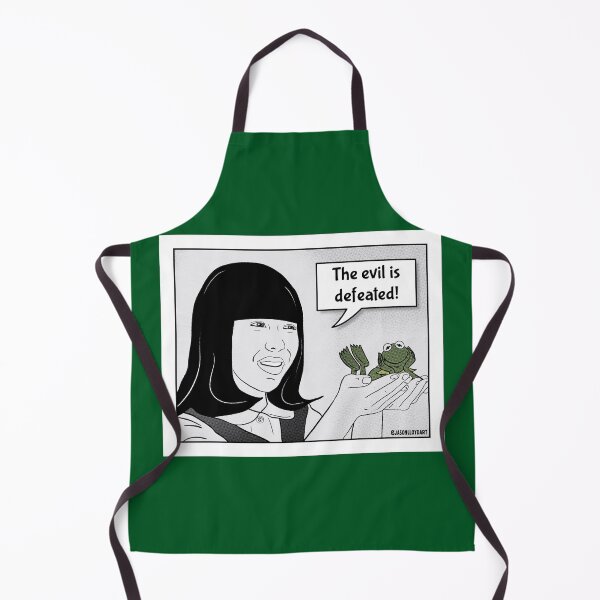 The Evil Is Defeated Apron