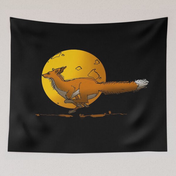 Item preview, The running fox designed and sold by Smurfypixels.