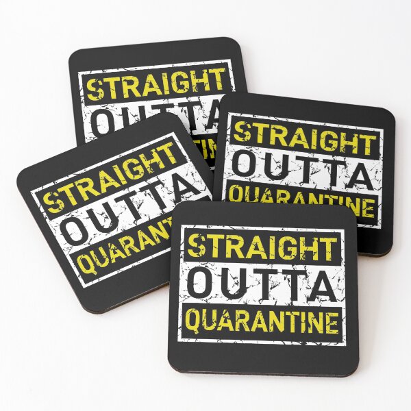 Item preview, Straight Outta Quarantine  designed and sold by Tatt-Hooligans.