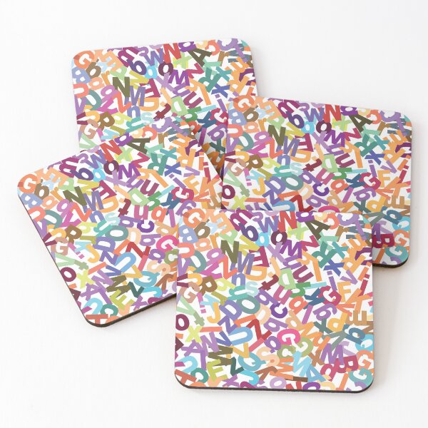Item preview, Multi - coloured fonts designed and sold by portokalis.