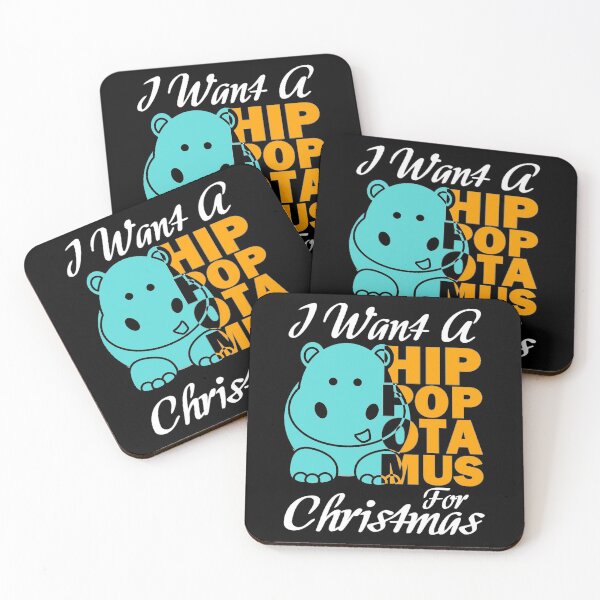 Item preview, I want a hippopotamus for christmas designed and sold by aktiveaddict.
