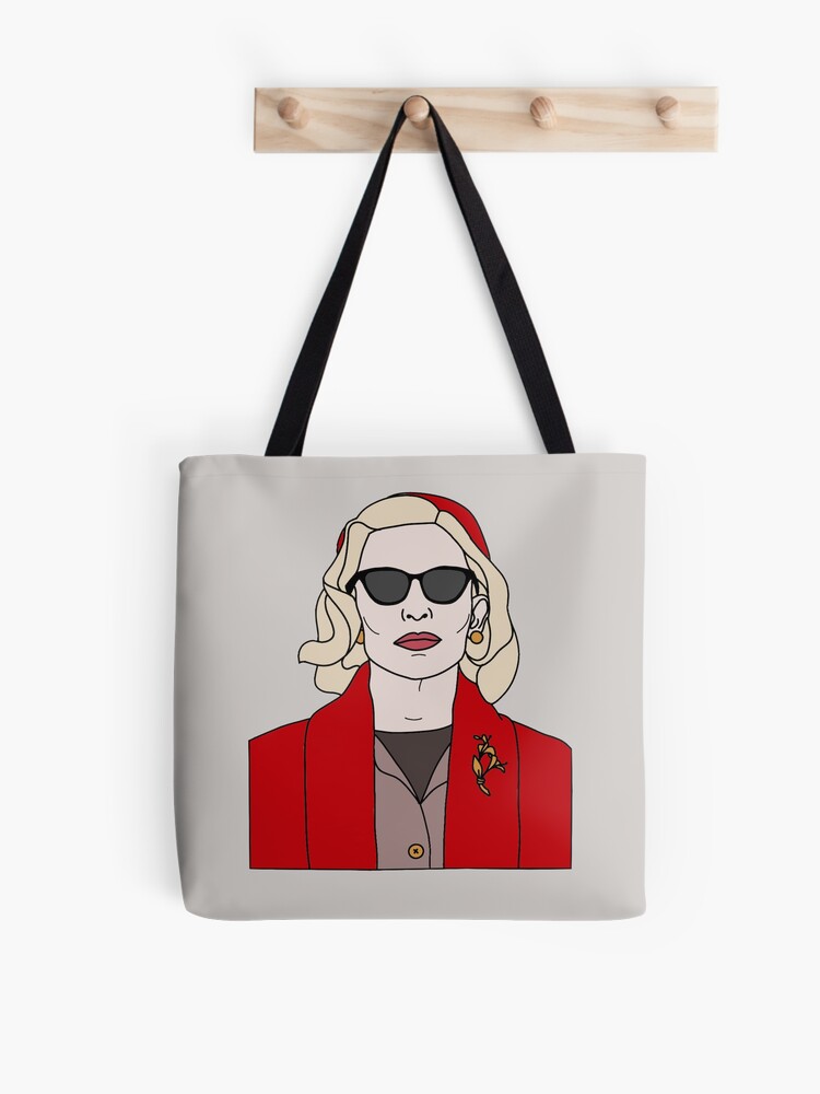 Thumbnail 1 von 2, Stofftasche, Carol in rot designt und verkauft von drowned-twice.