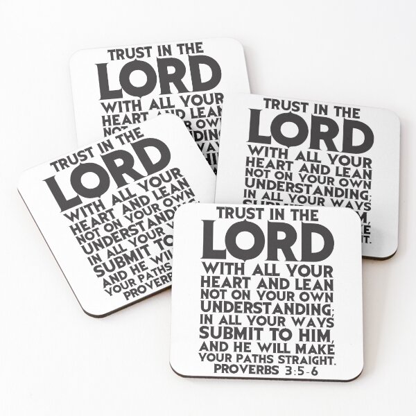Item preview, Proverbs 3:5-6 designed and sold by plushism.