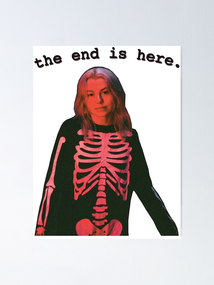 Phoebe Bridgers I Know The End Poster By Mountainrangex Redbubble Phoebe Bridgers I Know The End Poster By Mountainrangex Redbubble