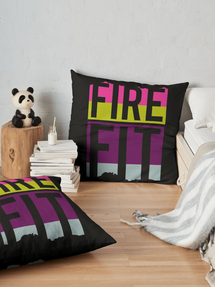 Alternate view of Fire Fit Floor Pillow