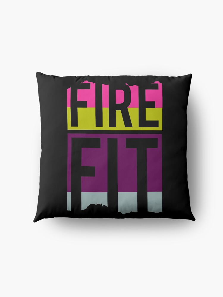 Alternate view of Fire Fit Floor Pillow