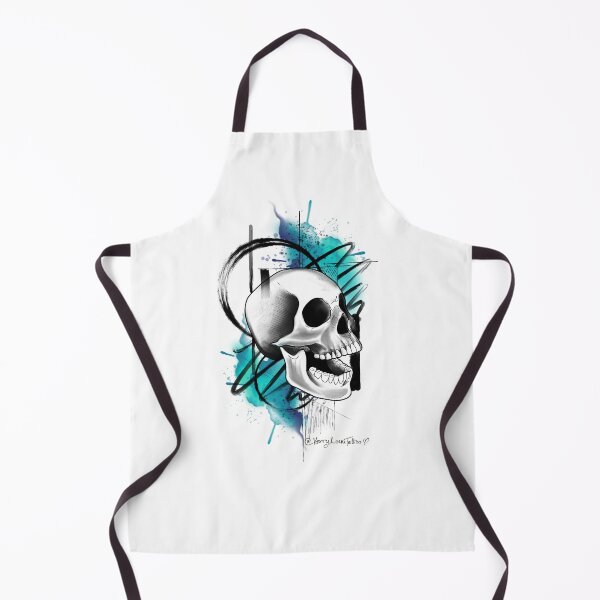 Item preview, Abstract skull designed and sold by KerrylouuTattoo.