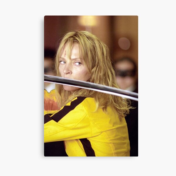 Vista previa del artículo con la obra «Mata a Bill Uma Thurman», diseñado y vendido por iGNORE-store.