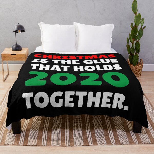 Item preview, Christmas Is The Glue That Holds 2020 Together designed and sold by mographicdesign.