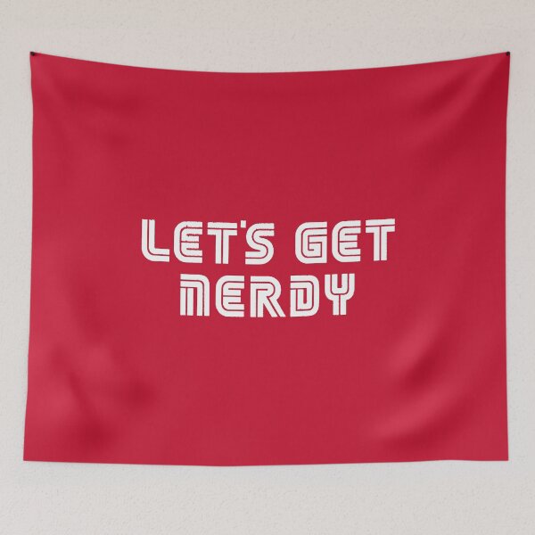 Item preview, Lets Get Nerdy #2 designed and sold by SalahBlt.