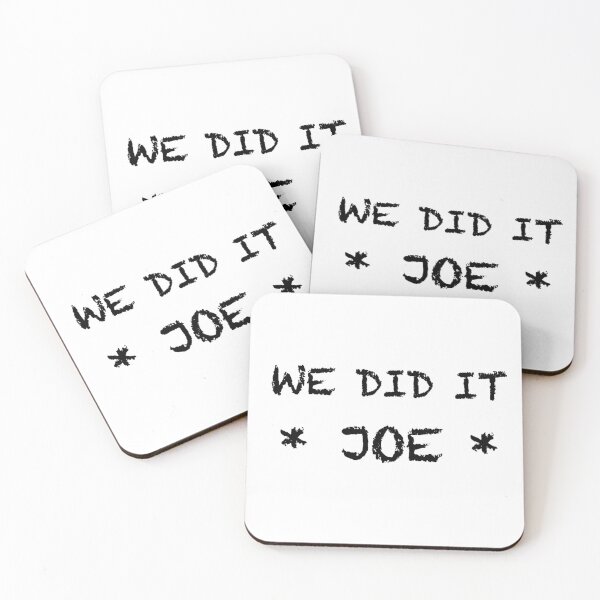Item preview, WE DID IT JOE  - BIDEN HARRIS COMMEMORATIVE SHIRT designed and sold by WordsmithNerd.