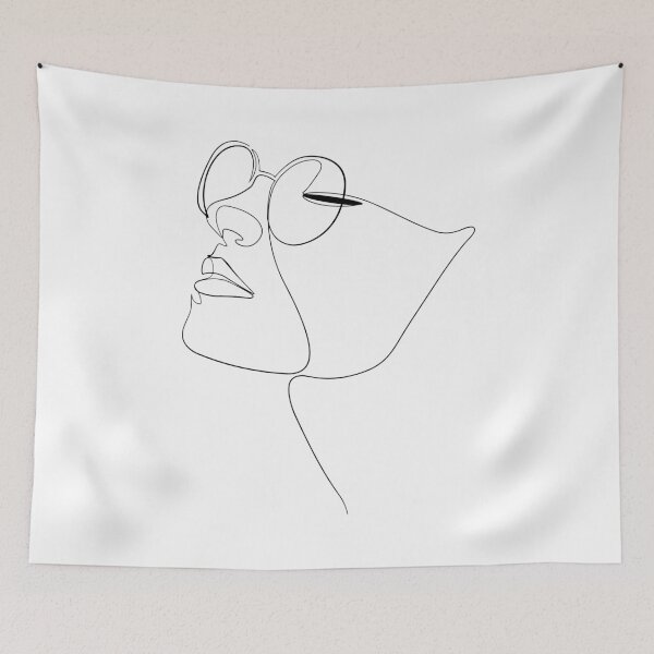Item preview, Woman with glasses designed and sold by h-and-c.