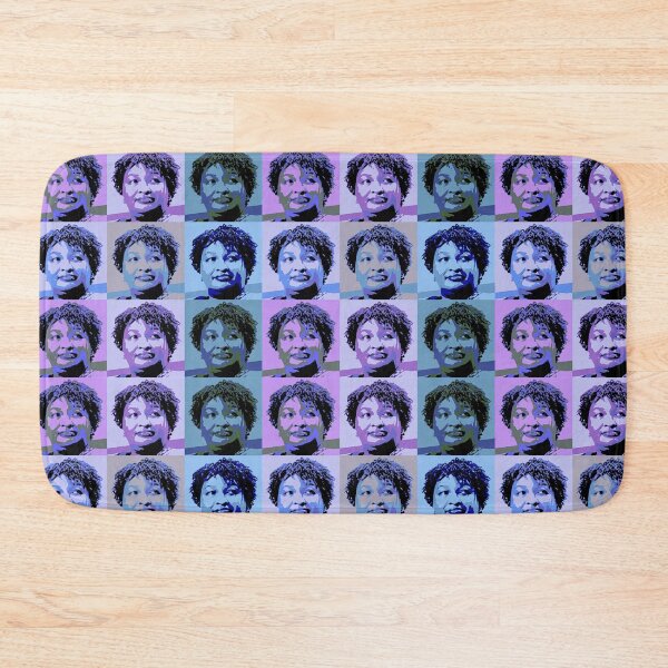 Item preview, Stacey Abrams Superstar (purple) designed and sold by Thelittlelord.