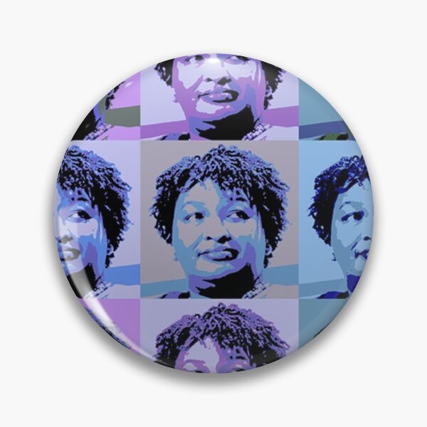 Item preview, Stacey Abrams Superstar (purple) designed and sold by Thelittlelord.