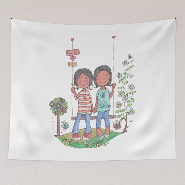Item preview, Family is Life designed and sold by LouiseFranksArt.
