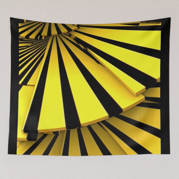 Item preview, Yellow/Black Abstract designed and sold by Lyle Hatch.
