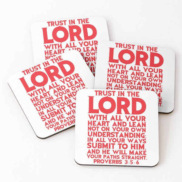 Item preview, Proverbs 3:5-6 designed and sold by plushism.
