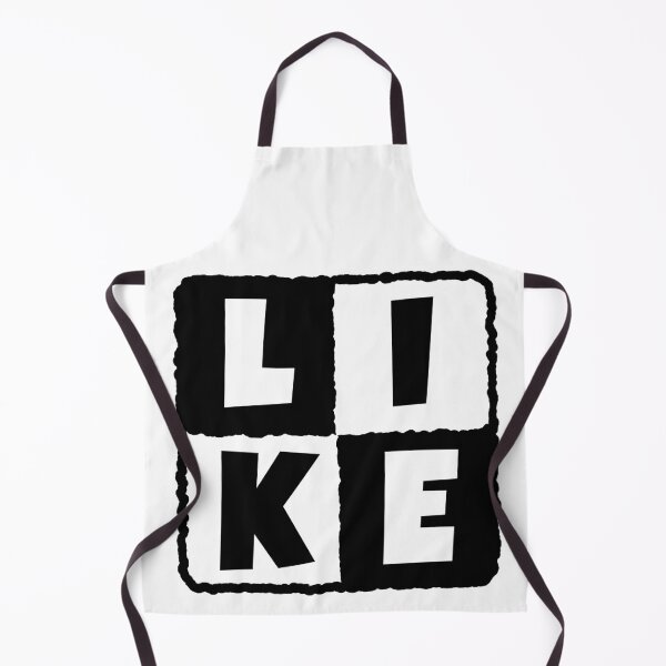 Item preview, LIKE in a black and white square designed and sold by joseartgel.