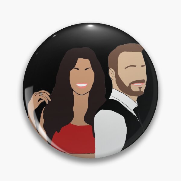 Item preview, Sen Çal Kapımı Sticker You Knock On My Door Eda and Serkan Hande Erçel Kerem Bürsin Bolat Yıldız  designed and sold by shootingmoon.