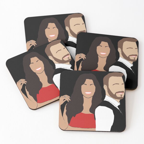 Item preview, Sen Çal Kapımı Sticker You Knock On My Door Eda and Serkan Hande Erçel Kerem Bürsin Bolat Yıldız  designed and sold by shootingmoon.