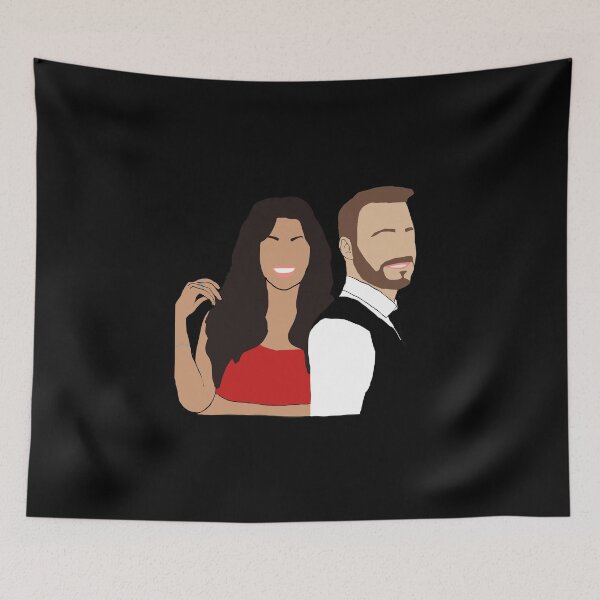 Item preview, Sen Çal Kapımı Sticker You Knock On My Door Eda and Serkan Hande Erçel Kerem Bürsin Bolat Yıldız  designed and sold by shootingmoon.
