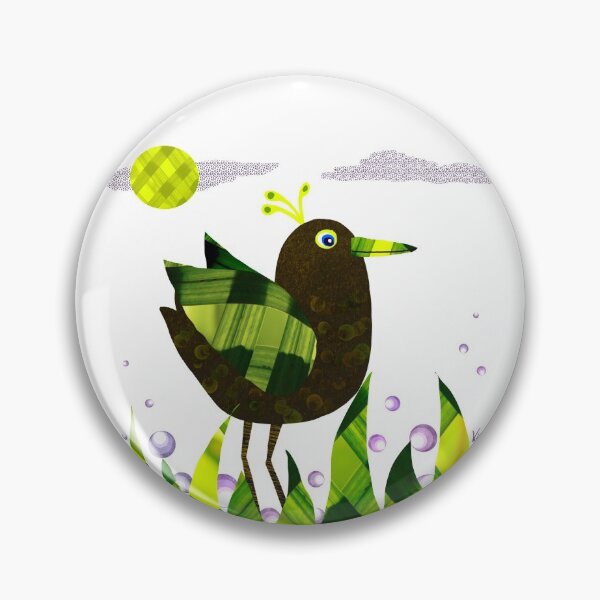 Item preview, Cute Bird in the Grass no background designed and sold by Kelly Lees.