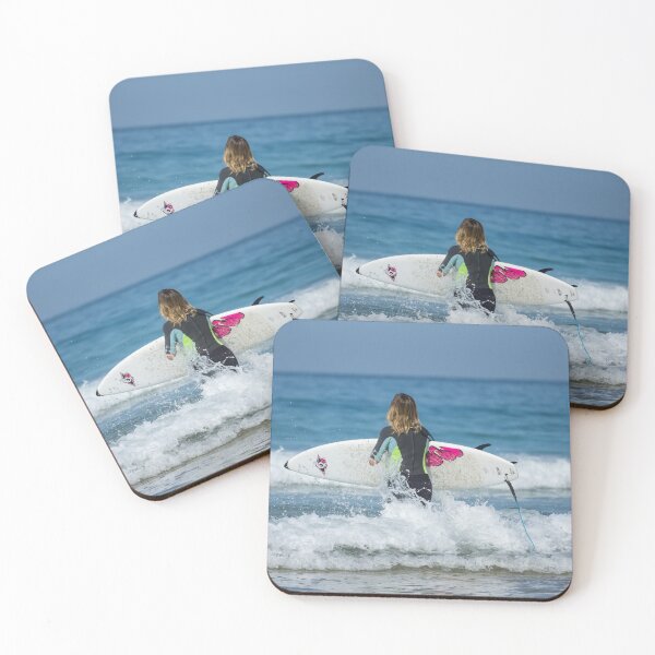 Item preview, Surfer girl at Fistral beach designed and sold by twymanphoto.