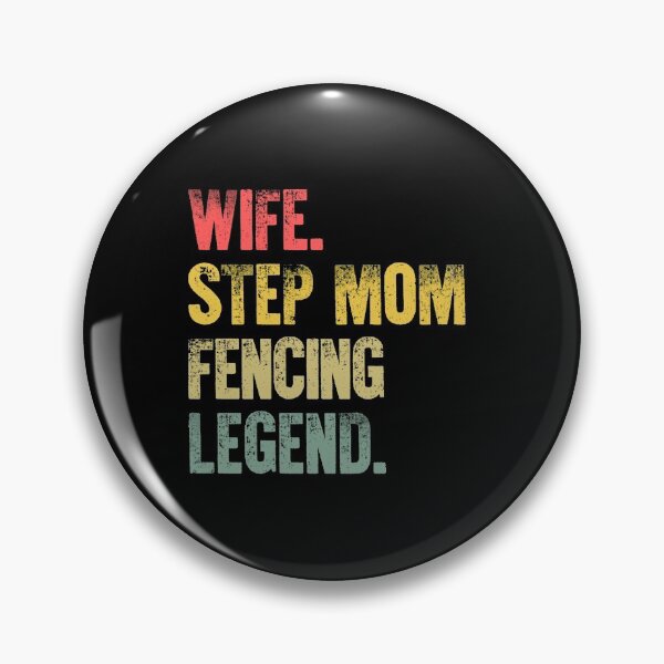 Item preview, Best Mother Women Funny Gift T Shirt Wife Step Mom Fencing Legend designed and sold by Bendthetrend.