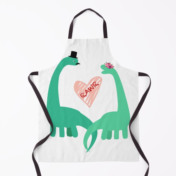 Item preview, Brontosaurus couple designed and sold by orangerinka.