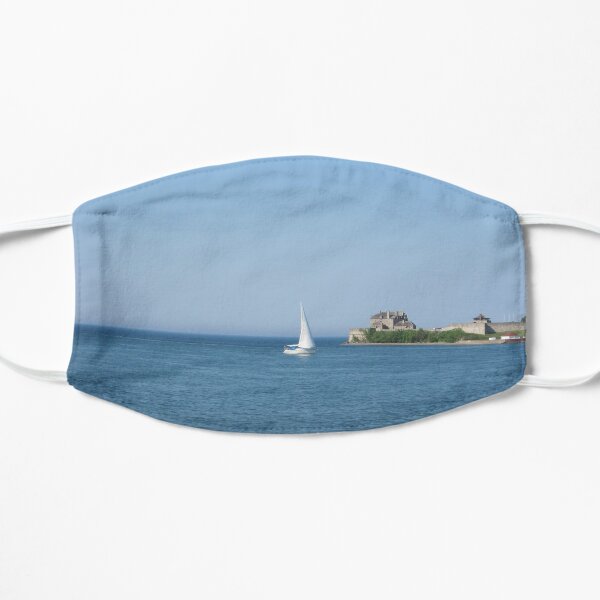 Sailing Sunday Flat Mask
