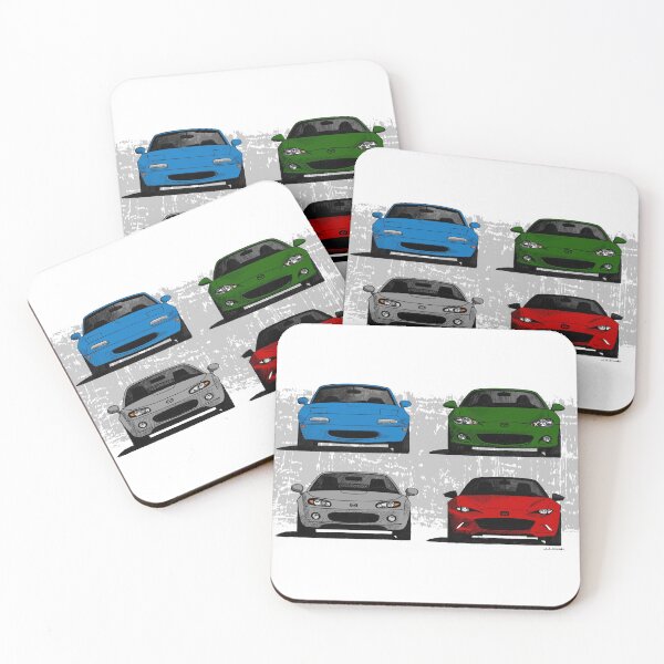 Item preview, The four generations of the MX5 Miata designed and sold by designjaag.