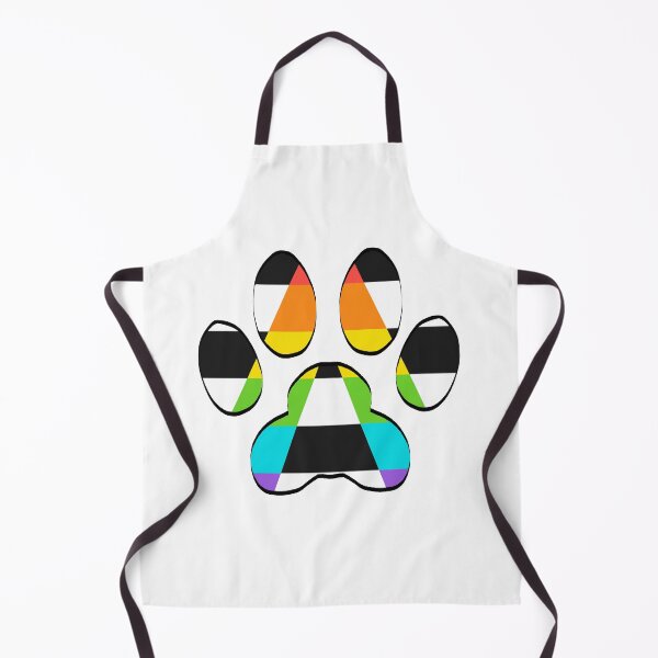 Item preview, Straight Ally Paw Flag designed and sold by Amy Messingham.