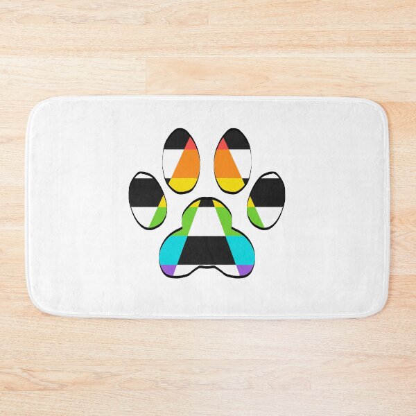 Item preview, Straight Ally Paw Flag designed and sold by Amy Messingham.