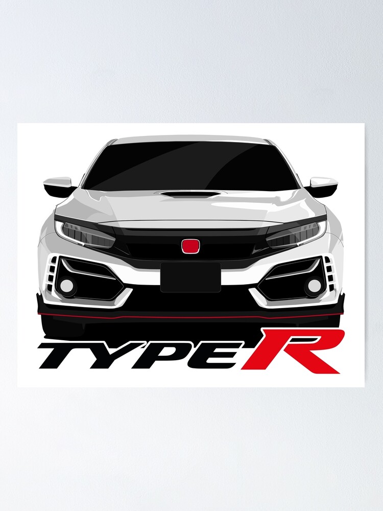 車の販売店用ポスター ホンダ シビック タイプRx EK9