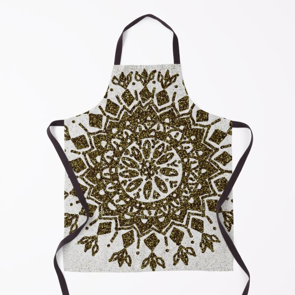 Item preview, Glitter Gold Mandala designed and sold by subidesigns.