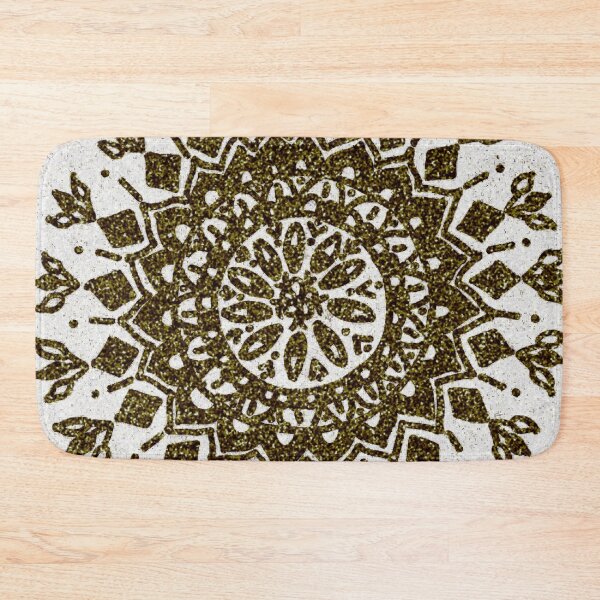 Item preview, Glitter Gold Mandala designed and sold by subidesigns.