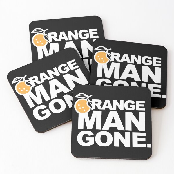 Item preview, Orange Man Gone Funny Anti Trump Biden Victory Election designed and sold by djkirei.