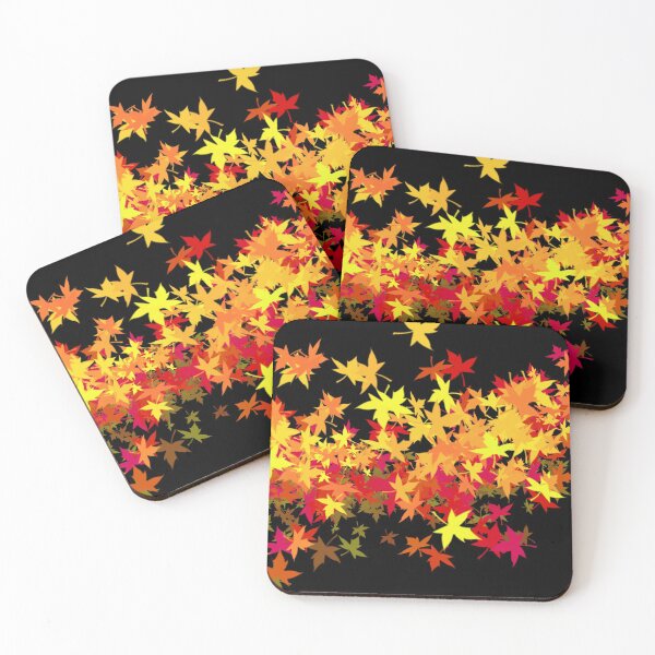 Item preview, autumn leaves mask designed and sold by Catcrea.