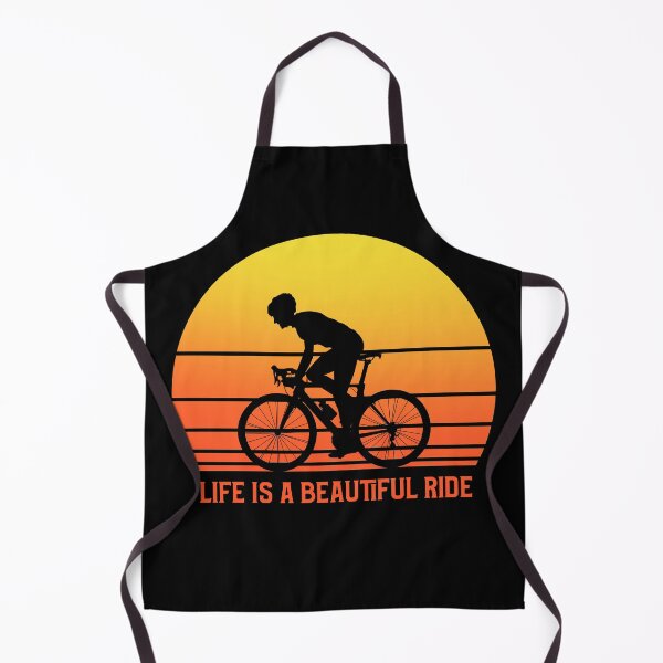 Item preview, Life Is A Beautiful Ride Cyclist Quote designed and sold by TamGustam.