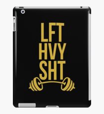 LFT HVY SHT 2.0 - Gold iPad-Hülle & Klebefolie
