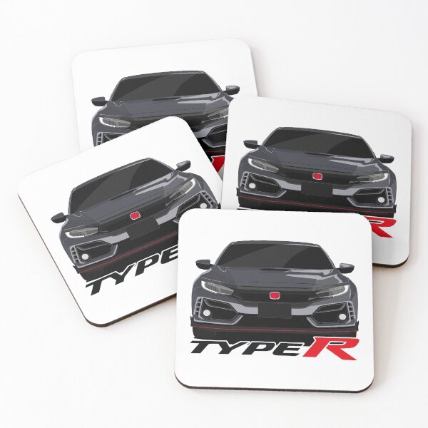 Honda Civic Type R Coasters (Set of 4)