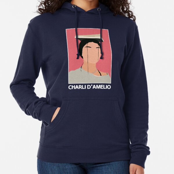 Charlie Damelio Tiktok Sudadera ligera con capucha