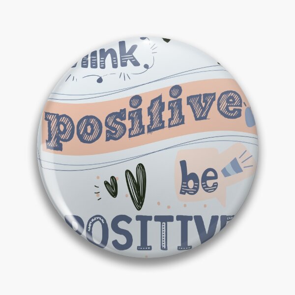 Item preview, Think Positive Be Positive Quote  designed and sold by RSDigitalPrintDesign.