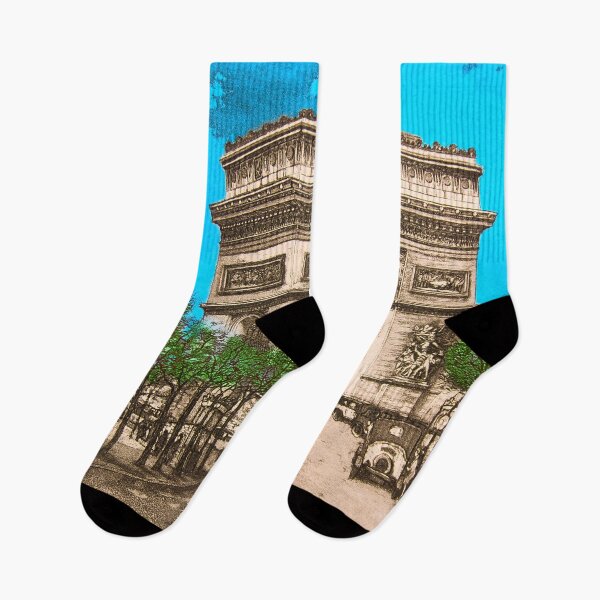 Item preview, Arc de Triomphe Vintage Scene and Blue Sky designed and sold by lucasgaylon.