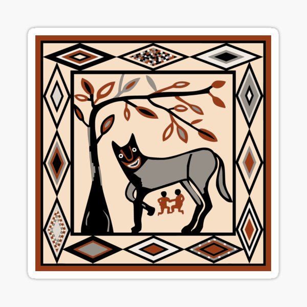 Item preview, The Aldborough She Wolf - Drawing designed and sold by frederic Lecut.