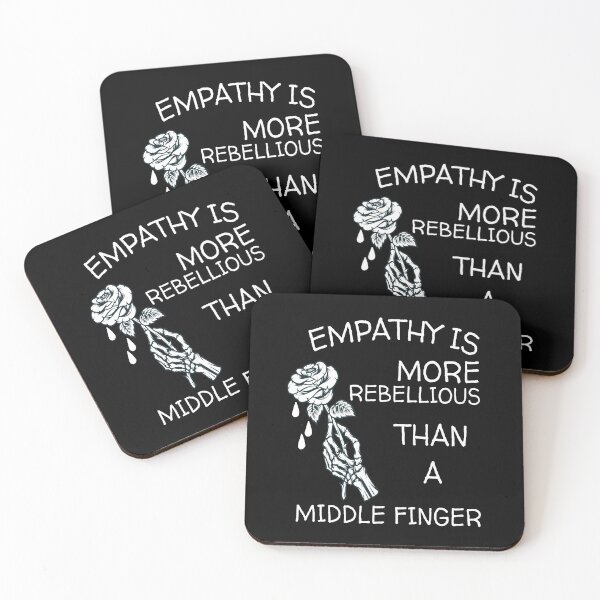 Item preview, Empathy Is More Rebellious Than A Middle Finger designed and sold by Life Shop.