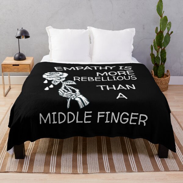 Item preview, Empathy Is More Rebellious Than A Middle Finger designed and sold by Life Shop.