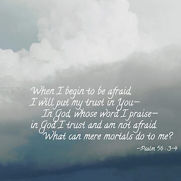 Artwork thumbnail, When I Begin To Be Afraid by MarjorieB